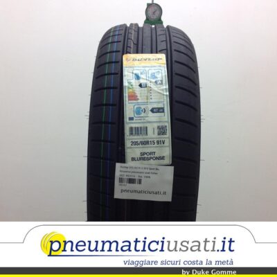 Dunlop 205/60 R15 91V Sport Blu Response pneumatici usati Estivo