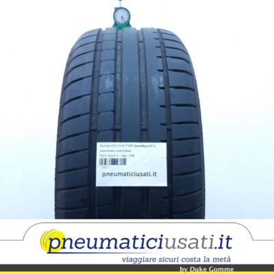 Dunlop 225/55 R17 97Y SportMaxx RT 2 pneumatici usati Estivo