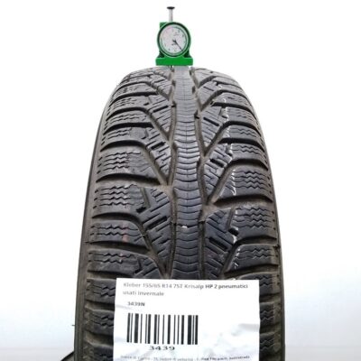 Kleber 155/65 R14 75T Krisalp HP 2 pneumatici usati Invernale