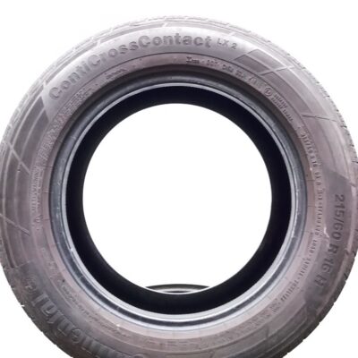 Continental 215/60 R16 95H Conticrosscontact Lx 2 pneumatici usati Estive