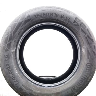 Continental 215/60 R16 99V EcoContact 6 pneumatici usati Estive