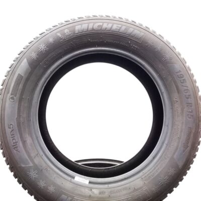 Michelin 195/65 R15 91T Alpin 5 pneumatici usati Invernale