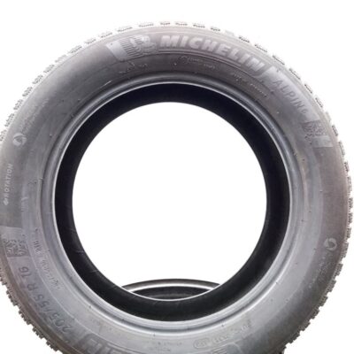 Michelin 205/55 R16 91H Alpin 6 pneumatici usati Invernale