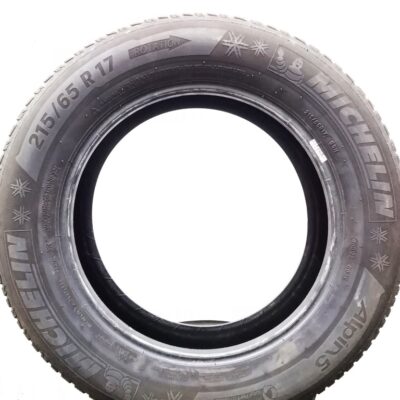 Michelin 215/65 R17 99H Alpin 5 pneumatici usati Invernale - immagine 3