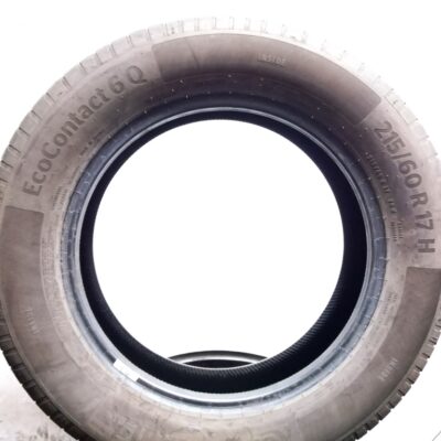 Continental 215/60 R17 96H EcoContact 6Q pneumatici usati Estive - immagine 3